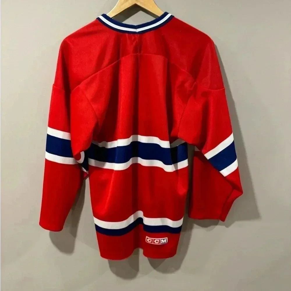 Vintage Montreal Canadiens Blank CCM NHL Hockey Jersey - Picture 2 of 6